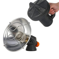HKM-472403 Mini Portable Infrared Butane and Natural Gas Heater for Outdoor Camping and Household Use