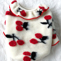 HKM-4724157 Pomeranian Small Puppy Two-Legged Spring & Autumn Clothes in Gray and White