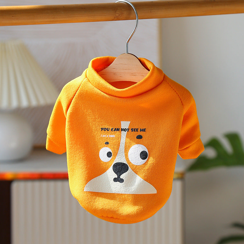 HKM-4724669 Warm and Stylish Dog Clothing in Vibrant Colors – Features Polyester Material and Fun Animal Prints