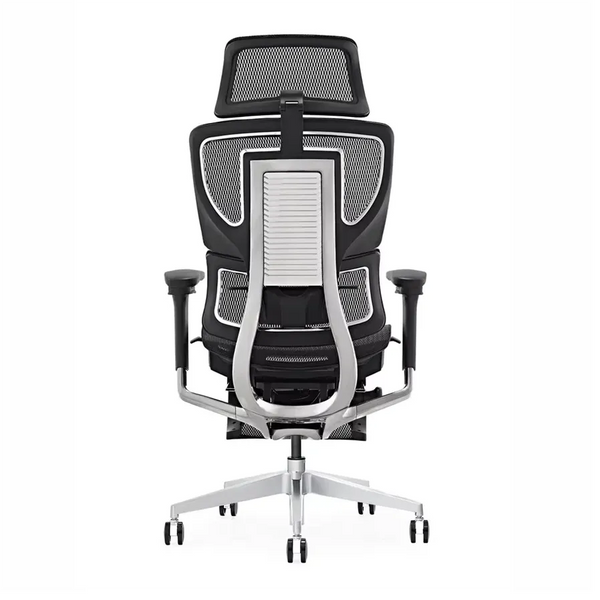 HKM-472659 Ergonomic High Back Mesh Office Chair with Lumbar Support and Adjustable Features