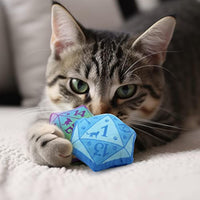HKM-4726845 Catnip Dice Toy for Interactive Play, Soft Plush Teething Chew for Cats and Kittens, Ideal Gift for Cat Lovers