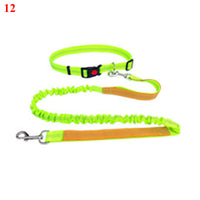HKM-4729149 Elastic Traction Rope Belt for Pet Walking and Running - Adjustable Length and Comfortable Cushioning