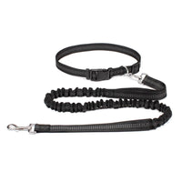 HKM-4729149 Elastic Traction Rope Belt for Pet Walking and Running - Adjustable Length and Comfortable Cushioning