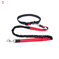 HKM-4729149 Elastic Traction Rope Belt for Pet Walking and Running - Adjustable Length and Comfortable Cushioning
