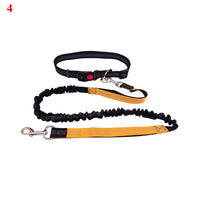 HKM-4729149 Elastic Traction Rope Belt for Pet Walking and Running - Adjustable Length and Comfortable Cushioning