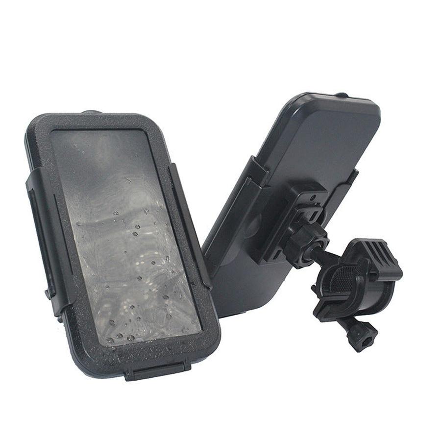 HKM-472915 Motorcycle Mobile Phone Holder with Waterproof Design and Touch Film