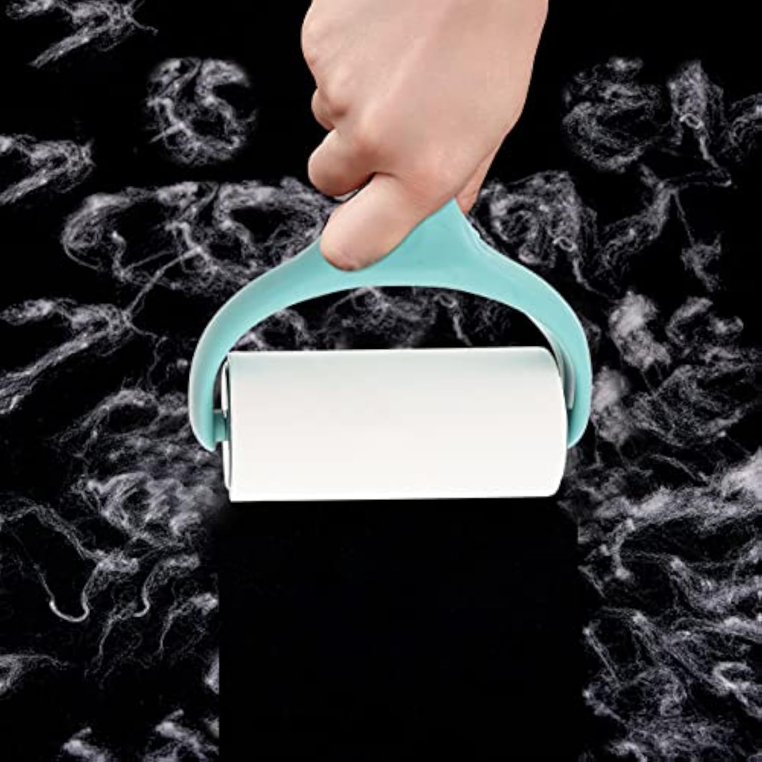 HKM-4732605 Refillable Lint Roller and Fuzz Remover for Effortless Pet Hair and Lint Removal on Fabrics and Furniture