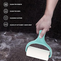 HKM-4732605 Refillable Lint Roller and Fuzz Remover for Effortless Pet Hair and Lint Removal on Fabrics and Furniture