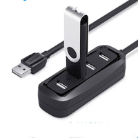 HKM-473747 USB 2.0 Extender Hub with 0.15m Multi-Function Cable and Four Interfaces