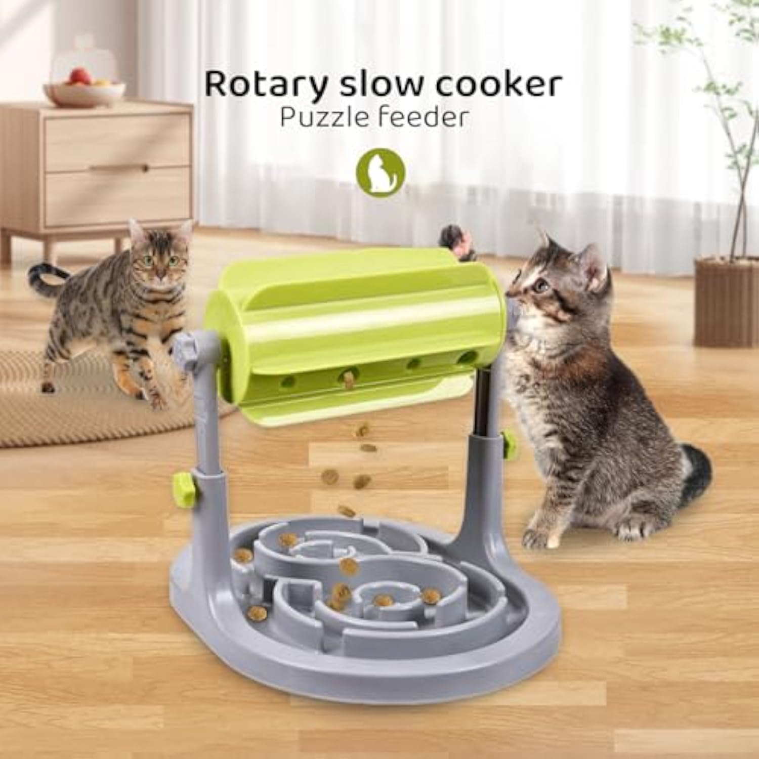 HKM-4738365 Interactive Pet Food Puzzle Toy for Dogs and Cats - Slow Feeder for Healthy Eating and Enhanced Digestion