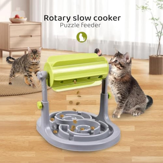 HKM-4738365 Interactive Pet Food Puzzle Toy for Dogs and Cats - Slow Feeder for Healthy Eating and Enhanced Digestion