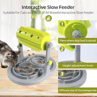 HKM-4738365 Interactive Pet Food Puzzle Toy for Dogs and Cats - Slow Feeder for Healthy Eating and Enhanced Digestion