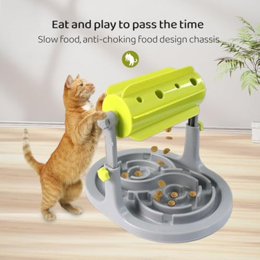 HKM-4738365 Interactive Pet Food Puzzle Toy for Dogs and Cats - Slow Feeder for Healthy Eating and Enhanced Digestion