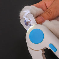 HKM-4738877 LED-Enhanced Nail Clippers for Cats and Dogs - Safe, Quick, Durable Trimming