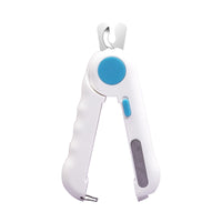 HKM-4738877 LED-Enhanced Nail Clippers for Cats and Dogs - Safe, Quick, Durable Trimming