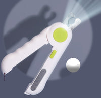 HKM-4738877 LED-Enhanced Nail Clippers for Cats and Dogs - Safe, Quick, Durable Trimming