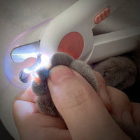 HKM-4738877 LED-Enhanced Nail Clippers for Cats and Dogs - Safe, Quick, Durable Trimming