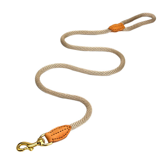 HKM-4740669 Dog Leash with Hand-Holding Rope for Small to Medium Dogs, Nylon Material, 130CM Long