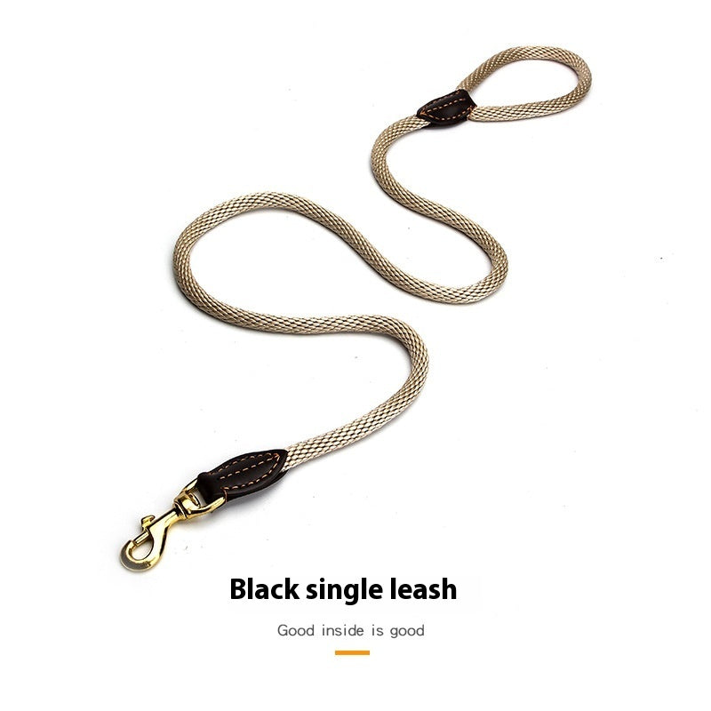 HKM-4740669 Dog Leash with Hand-Holding Rope for Small to Medium Dogs, Nylon Material, 130CM Long