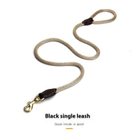 HKM-4740669 Dog Leash with Hand-Holding Rope for Small to Medium Dogs, Nylon Material, 130CM Long