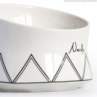 HKM-4741053 Nordic Hand-Sprayed Gradient Food and Water Bowl for Cats and Dogs, 200G Capacity
