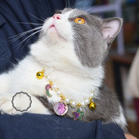 HKM-4742845 Metal Neck Ornaments for Pets - Puppy Collars with Bells, Multiple Sizes Available