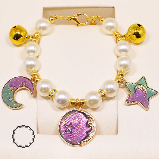 HKM-4742845 Metal Neck Ornaments for Pets - Puppy Collars with Bells, Multiple Sizes Available