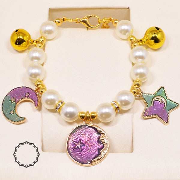 HKM-4742845 Metal Neck Ornaments for Pets - Puppy Collars with Bells, Multiple Sizes Available