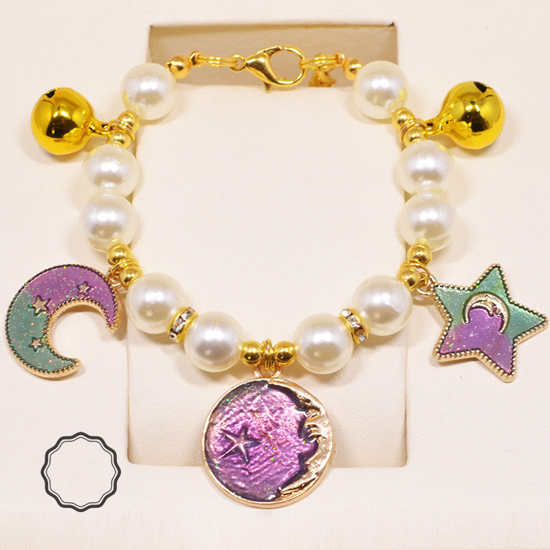 HKM-4742845 Metal Neck Ornaments for Pets - Puppy Collars with Bells, Multiple Sizes Available