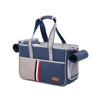 HKM-4743101 Pet Universal Shoulder Bag - Foldable Oxford Cloth Carrier for Pets Up to 12kg - S & L Sizes Available
