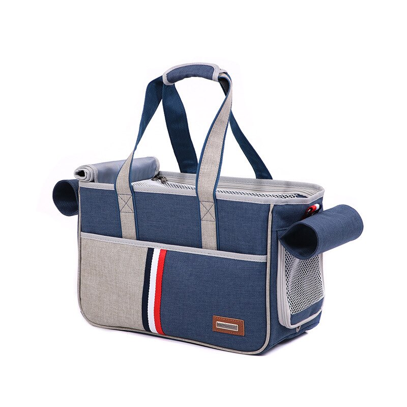 HKM-4743101 Pet Universal Shoulder Bag - Foldable Oxford Cloth Carrier for Pets Up to 12kg - S & L Sizes Available