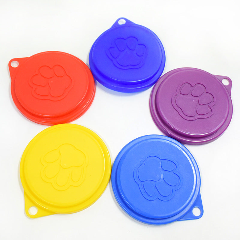 HKM-4743485 Dog Food Bowl Lid - Various Colors Available, Perfect for Sealing Freshness