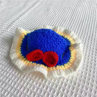 HKM-4745661 Wool Knitted Pet Hood for Dogs and Cats - Seasonal Fun Hats in Various Designs