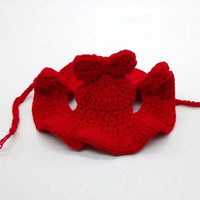 HKM-4745661 Wool Knitted Pet Hood for Dogs and Cats - Seasonal Fun Hats in Various Designs