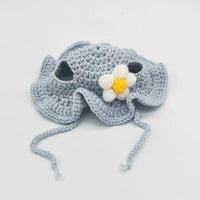 HKM-4745661 Wool Knitted Pet Hood for Dogs and Cats - Seasonal Fun Hats in Various Designs