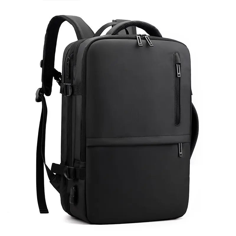 HKM-474579 Stylish Foldable Anti-Theft Laptop Backpack with Side Pockets for Travel