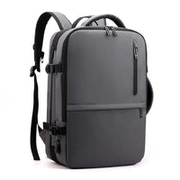 HKM-474579 Stylish Foldable Anti-Theft Laptop Backpack with Side Pockets for Travel