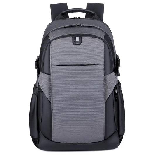 HKM-474579 Stylish Foldable Anti-Theft Laptop Backpack with Side Pockets for Travel