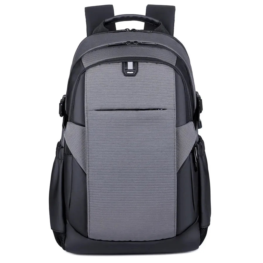 HKM-474579 Stylish Foldable Anti-Theft Laptop Backpack with Side Pockets for Travel