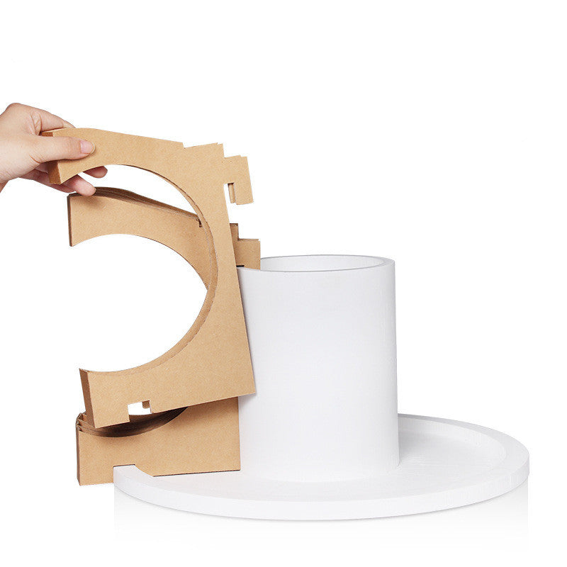HKM-4745917 Cat Corrugated Paper Tunnel Scratcher and Play Gripper for Cats