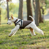 HKM-4746429 Cold-Proof Dog Vest for All Breeds - Available in Blue, Green, Brown (XS-5XL)