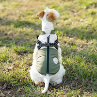HKM-4746429 Cold-Proof Dog Vest for All Breeds - Available in Blue, Green, Brown (XS-5XL)
