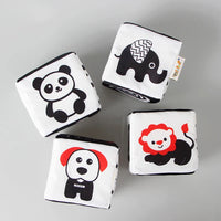 HKM-474643 Black and White Educational Development Blocks for Infants and Toddlers