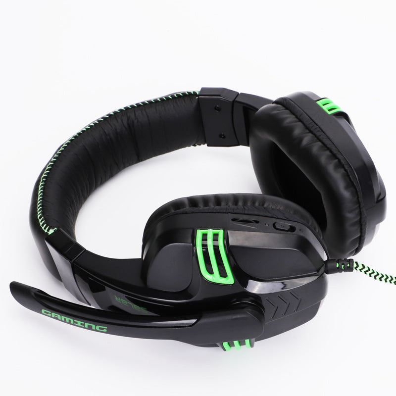 HKM-474835 Gaming Headset with Microphone and Subwoofer for PC, Wired Head-mounted Audio Solution