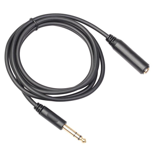 HKM-474899 6.5mm Male to Female Gold-Plated Audio Extension Cable – Multiple Lengths Available