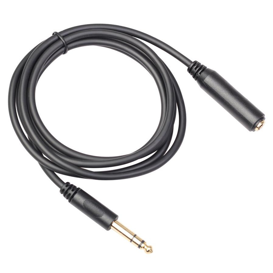 HKM-474899 6.5mm Male to Female Gold-Plated Audio Extension Cable – Multiple Lengths Available