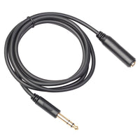 HKM-474899 6.5mm Male to Female Gold-Plated Audio Extension Cable – Multiple Lengths Available