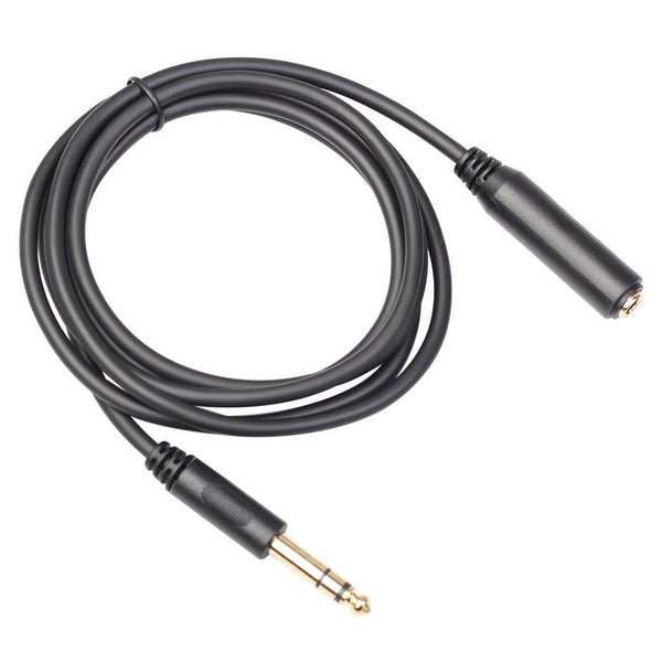 HKM-474899 6.5mm Male to Female Gold-Plated Audio Extension Cable – Multiple Lengths Available