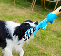 HKM-4749245 Medium to Large Dog Cotton String Molar Chew Toys - 22.5x8cm, Set of 2