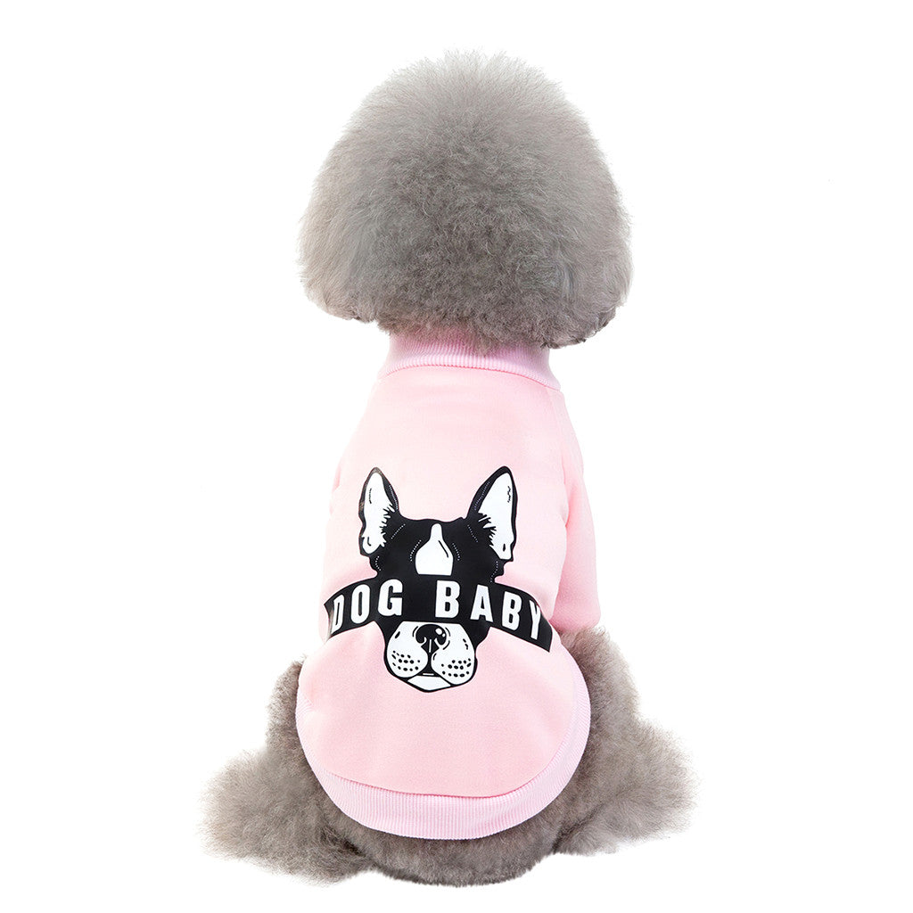 HKM-4750781 Cartoon Fashion Dog Sweater for Small to Large Breeds, Cotton Material